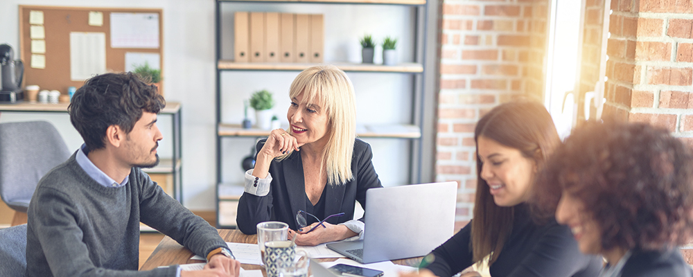 Group,Of,Business,Workers,Smiling,Happy,And,Confident.,Working,Together